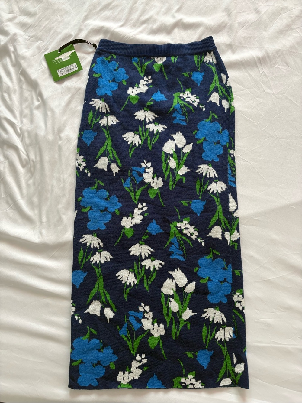 Kate Spade Floral Knit Midi Skirt